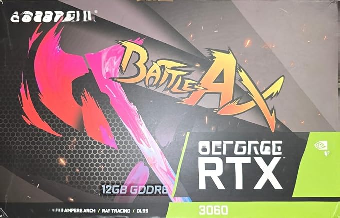 3060 Battle AX Triple Fan 12GB GDDR6 product image